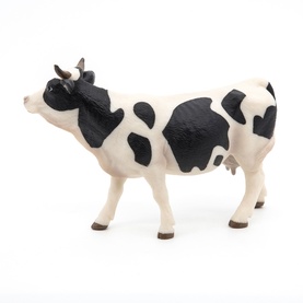 Black And White Cow Toy Figure