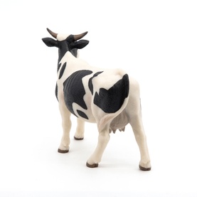 Black And White Cow Toy Figure
