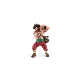 Pirate with Cannon Toy Figure