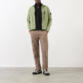Logo Badge Half-Zip Sweatshirt