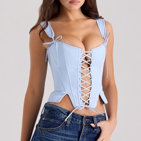 Callie Floral Reversible Corset Top
