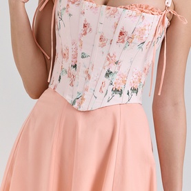 Clarabelle Floral Corset Dress