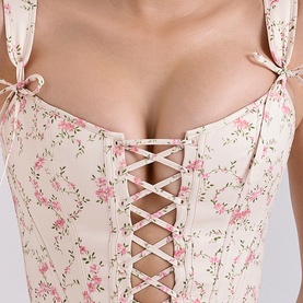 Callie Floral Corset Top