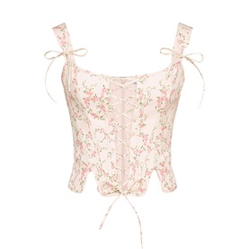 Callie Floral Corset Top