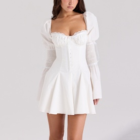 Ellerie Ruched Mini Dress