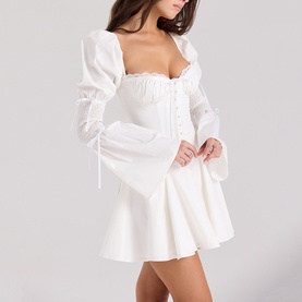 Ellerie Ruched Mini Dress