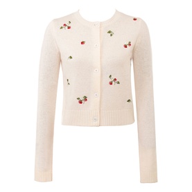 Evelina Embroidered Cardigan