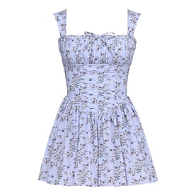 Ophelia Floral Mini Dress With Bloomers