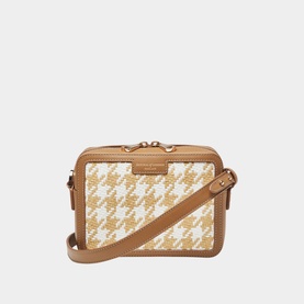 Raffia Camera Bag