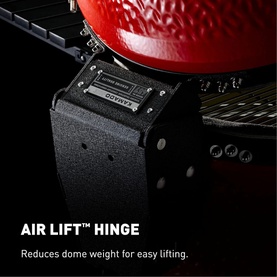 Classic II Red with Cart, Side Shelves, Heat Deflector and Tools