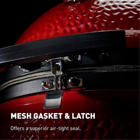 Classic II Red with Cart, Side Shelves, Heat Deflector and Tools