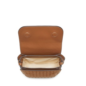 Ella Leather Weave Crossbody Bag