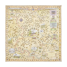 Great British Season Silk Scarf