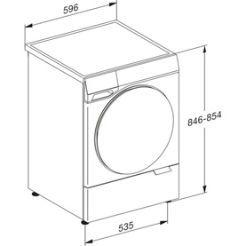9kg Front-Loading Washing Machine