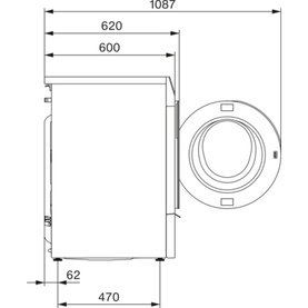 9kg Front-Loading Washing Machine