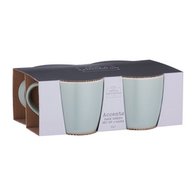 Sage Accent Mugs Set of Four