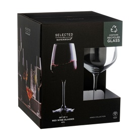 Kings Collection Red Wine Glasses Set of Four