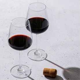 Kings Collection Red Wine Glasses Set of Four