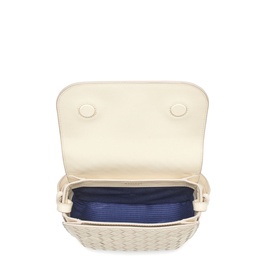 Ella Weave Leather Crossbody Bag