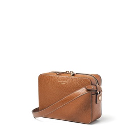 Camera Leather Crossbody Bag