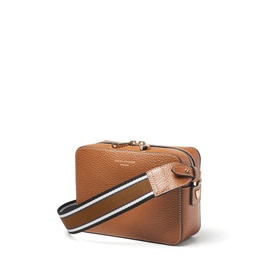Camera Leather Crossbody Bag