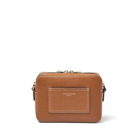 Camera Leather Crossbody Bag
