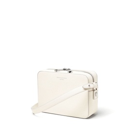 Camera Leather Crossbody Bag