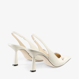 Amita 85 Patent Slingback Heels