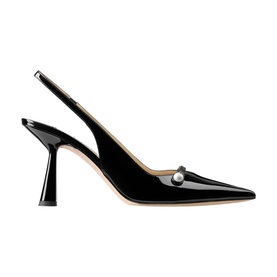 Amita 85 Patent Slingback Heels