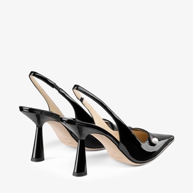 Amita 85 Patent Slingback Heels