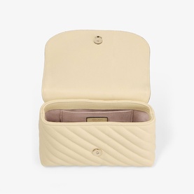 Avn Quilted Biker Crossbody Bag