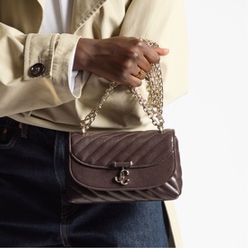 Avn Quilted Biker Crossbody Bag