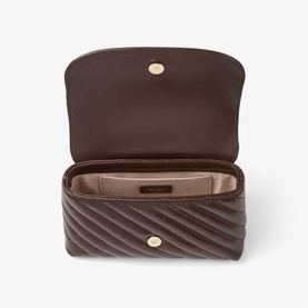 Avn Quilted Biker Crossbody Bag