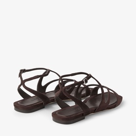 Ayla Flat Suede Sandals