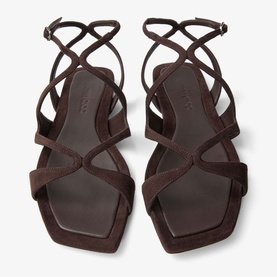 Ayla Flat Suede Sandals