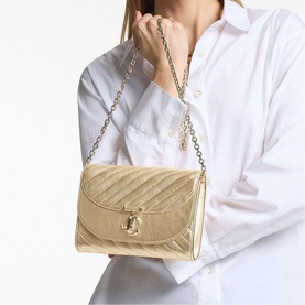 Quilted Curve Clutch