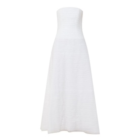 Soundscape Organza Frill Gown