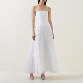 Soundscape Organza Frill Gown