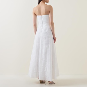 Soundscape Organza Frill Gown