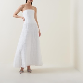 Soundscape Organza Frill Gown