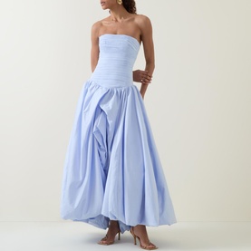 Violette Bubble Hem Gown