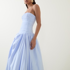 Violette Bubble Hem Gown