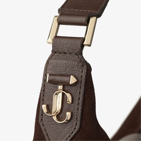 Bar Suede Medium Hobo Shoulder Bag