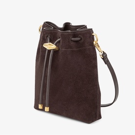 Bon Bon Suede Mini Bucket Bag