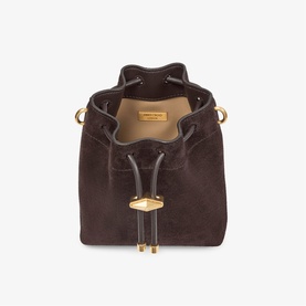 Bon Bon Suede Mini Bucket Bag