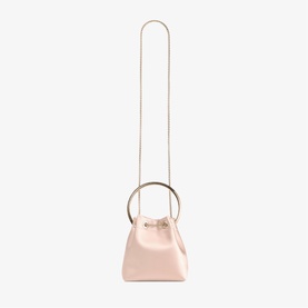 Bon Bon Mini Satin Bucket Bag