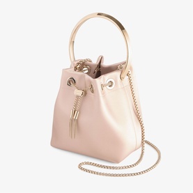 Bon Bon Mini Satin Bucket Bag
