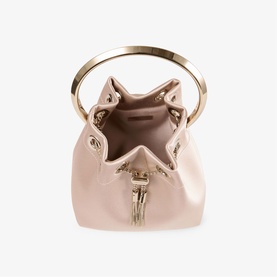 Bon Bon Mini Satin Bucket Bag