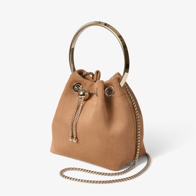 Bon Bon Suede W/Pearl C Toffee/Light Go