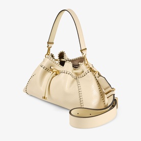 Bon Bon Cinch Medium Embossed Shoulder Bag